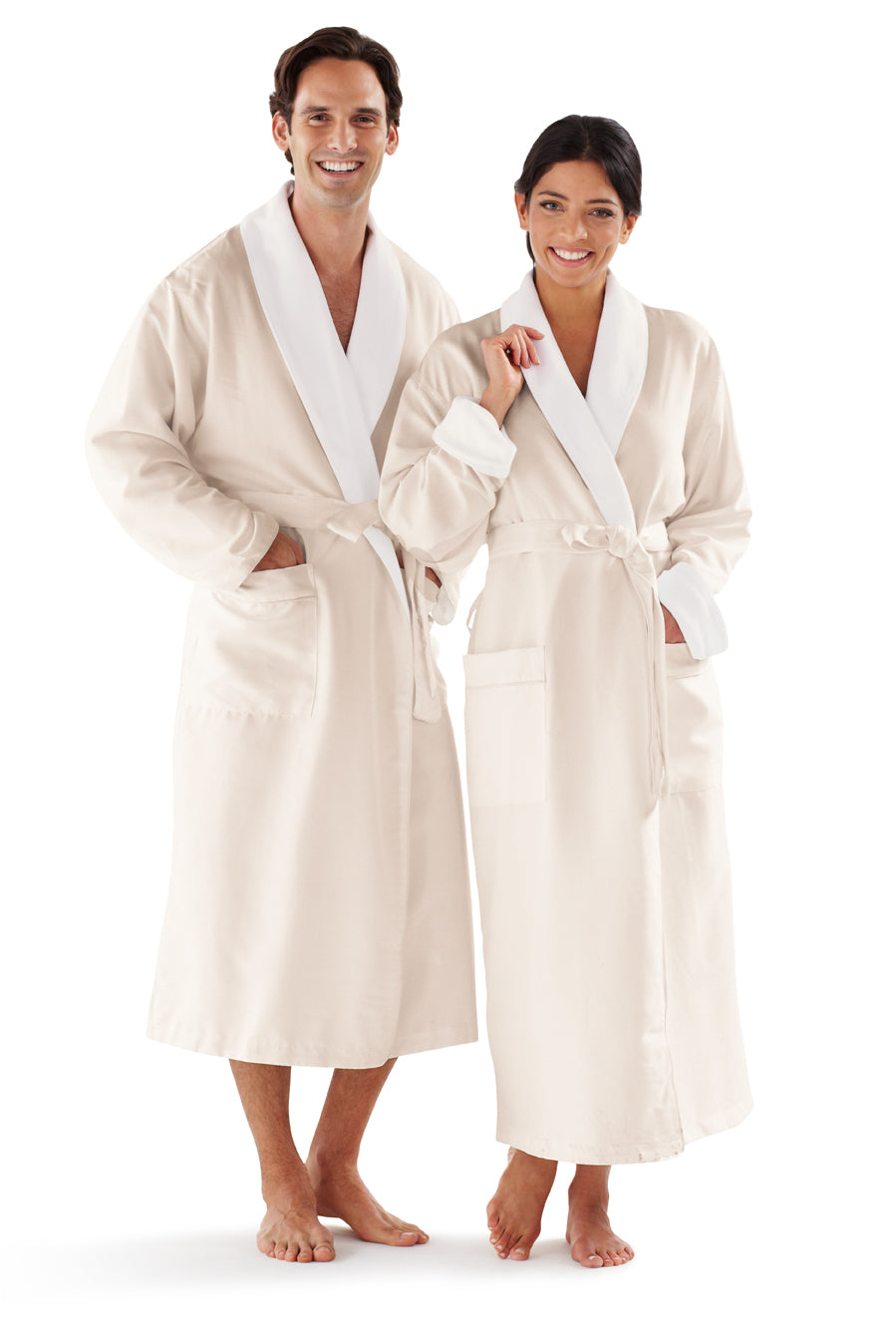 Microfiber Luxury Robe with French Knit Terry Lining
