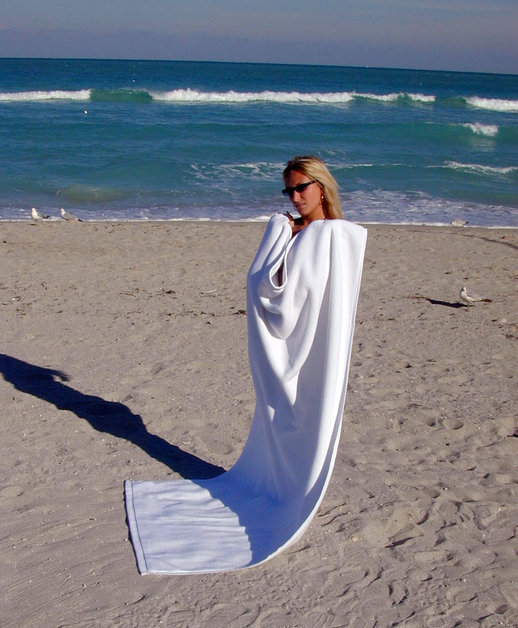 Oversized, Fluffy Beach Towel by Fattowels - Terry Towel, 35 x 70